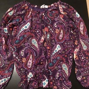 Girls Long Sleeve Shirt